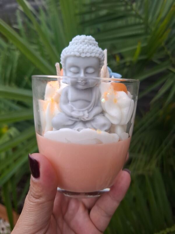 BOUDHAAA Bougie Bouddha "Thé Chai Latte "